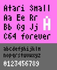 Very small 4 x 8 font