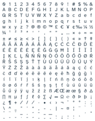 Font focused on legibility and readability (OTF)