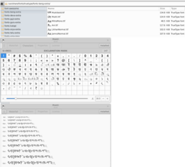 TrueType fonts for Bengali language