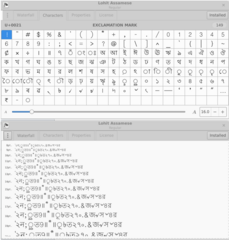Metapackage to install Bengali and Assamese fonts