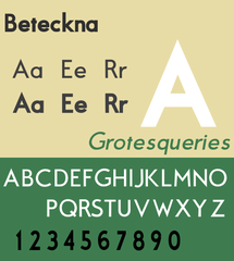 geometric Futura-like sans-serif TrueType font
