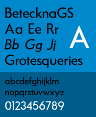 geometric Futura-like sans-serif TrueType font