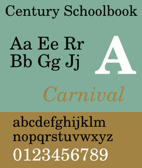century-style font revival