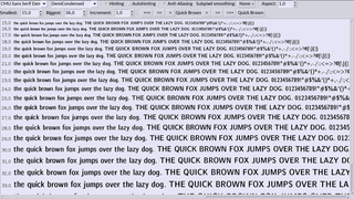 Sans Serif DemiCondensed