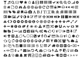fork of the iconic font and CSS toolkit