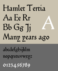 15th century types between gothic and roman