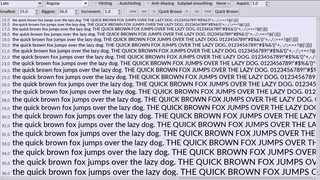sans-serif typeface family font