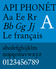 Fonts suitable for education and institutional use
