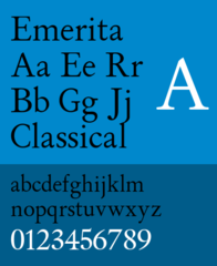 Fonts suitable for education and institutional use