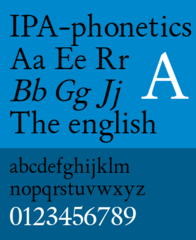 Fonts suitable for education and institutional use