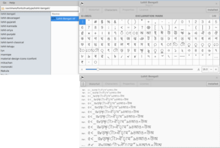 Lohit TrueType font for Bengali Language