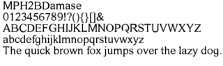 font with character ranges from Unicode 4.1