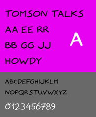 comic lettering font