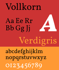 serif body text type