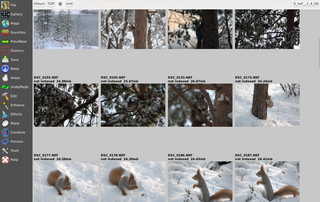 Edit photos and manage a large collection