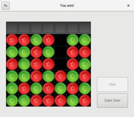 Four in a Row game for GNOME