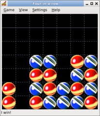 Four in a Row game for GNOME