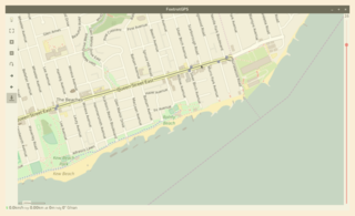 foxtrotGPS is a map and GPS application