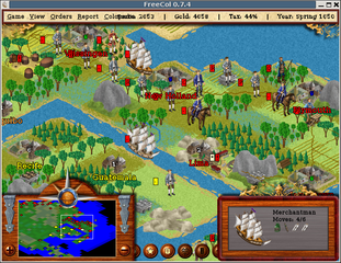 open source remake of the old Colonization