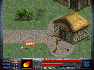 humorous top-down adventure and role-playing game