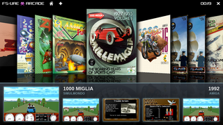 Full-screen game browser for FS-UAE
