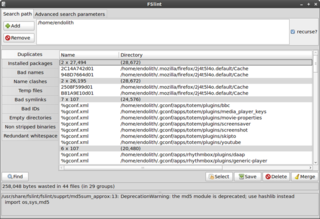 Utility collection to find and fix common errors in file storage
