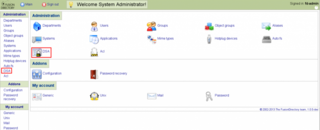 Web Based LDAP Administration Program