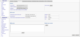 Web Based LDAP Administration Program