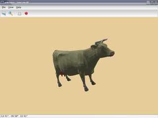 3D model viewer for GTK+