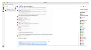 GTK+-based Jabber client