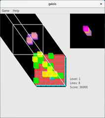Cubic bricks -- superblocks mode
