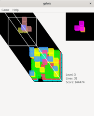 Cubic bricks -- superblocks mode