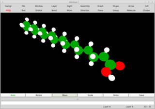 General Atomistic Modelling Graphic Interface (GAMGI)
