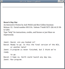 graphical player for Interactive Fiction games