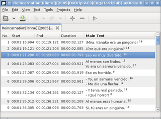 subtitle editor for text-based subtitle files