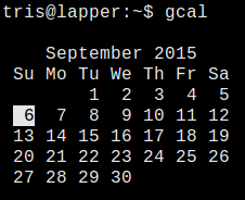 program for calculating and printing calendars