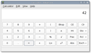 GNOME desktop calculator (transitional package)