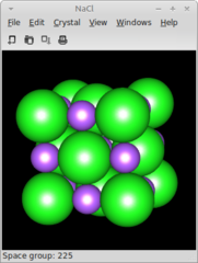 lightweight crystal structures visualizer