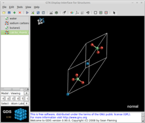molecular and crystal model viewer