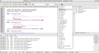 miscellaneous plugins for Geany