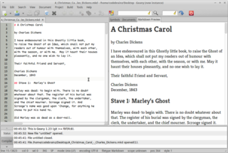 markdown plugin for Geany