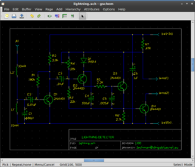 GPL EDA -- Electronics design software (schematic editor)