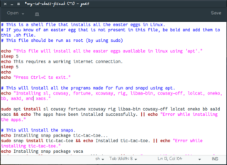 gedit on Ubuntu 16.10. Font: Fantasque Sans Mono