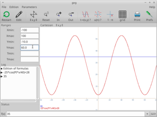 GTK+ Equation Grapher