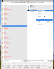 fully GUI-configurable, two-pane X file manager