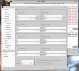 fully GUI-configurable, two-pane X file manager