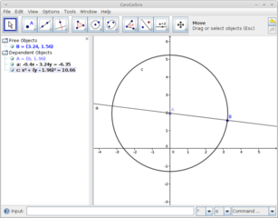 GNOME integration layer for GeoGebra