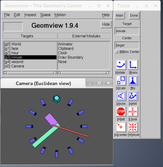 interactive geometry viewing program