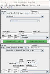 GEOgraphic coordinates TRANslator