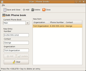 GNOME frontend for fax programs